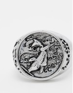 Koi signet ring